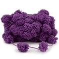thumbnail image 3 of RED HEART Pomp-A-Doodle yarn Violet, 3 of 4
