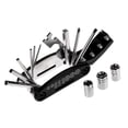 thumbnail image 4 of Bike Tool Kits Bicycle Saddle Bag Cycling Seat Pack 16 in 1 Multi Function Tool Kit, 4 of 7