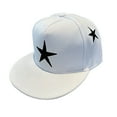 thumbnail image 3 of Kids Baseball Cap with Star Embroidery Short Brim Dome Hat for Ages 3-8, 3 of 5