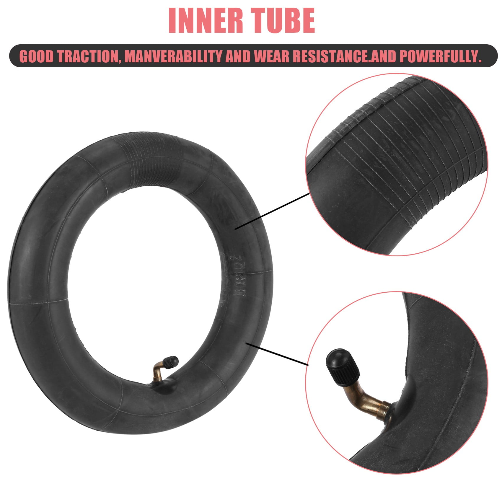 ulip (2-Set) 10x2-6.1 Scooter Tire with Inner Tube 10 inch Inflated Ti –  Ulip store