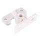 thumbnail image 3 of Captura de fricción de plástico para puertas de muebles Unique Bargains, no ajustable, plástico ABS blanco, 5 piezas, 3 of 4