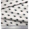 thumbnail image 2 of Soimoi Cotton Voile Fabric Basset Hound Dog Printed Fabric 1 Yard 42 Inch Wide, 2 of 3