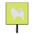 thumbnail image 1 of Porte-clés Ou Laisse Verte en Damier Samoyed, 1 of 1