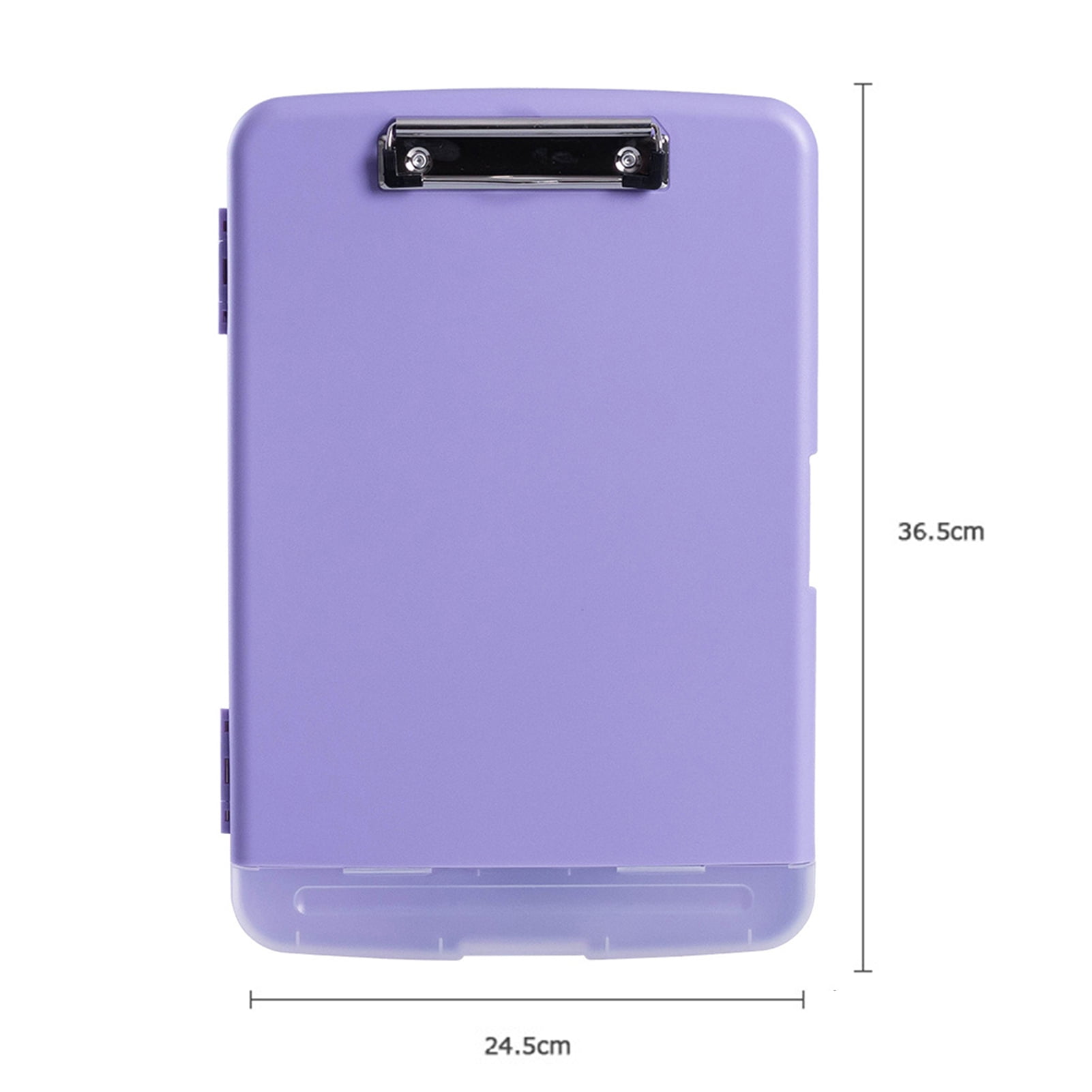 Sylvtty Heavy Duty Clipboard with Storage And Pen Holder Black Enclosed Clipboard Box for Nurses Drivers Contractors Teachers