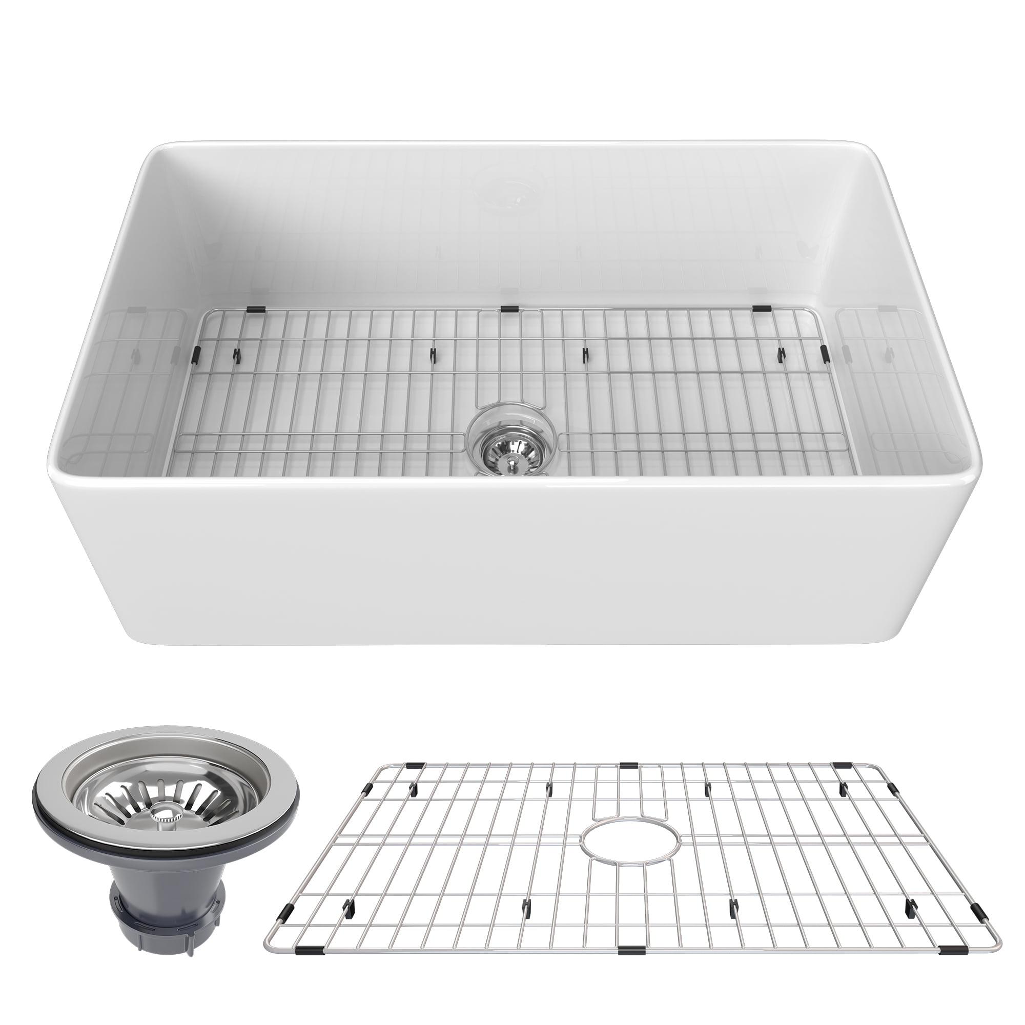 Buy 36 Inch Farmhouse Sink White Rectangular Kitchen Container