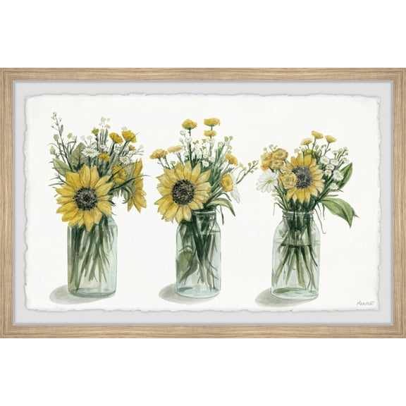 Marmont Hill Endless Summer Framed Wall Art, 1.50" x 12.00"