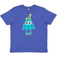 thumbnail image 3 of Inktastic Blue Monster Youth T-Shirt, 3 of 5