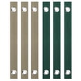 thumbnail image 1 of Uxcell 16 Inch Tree Straps for Staking, 6 Pack Tree Support Straps with Grommets, Green, Tan, 1 of 1