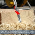 thumbnail image 6 of CIVG Downcut Spiral Flush Trim Router Bit Sturdy Carbide Flush Cut Router Bit with 1/4inch Shank Double Bearing 1-1/8 Inch Cutting Length 3inch Overall Length for Softwood Hardwood, 6 of 10