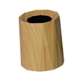 thumbnail image 3 of Cubo de basura redondo, versátil, elegante y decorativo para el hogar. Color de la madera, 3 of 9