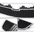 thumbnail image 2 of CROSSDESIGN Front Bumper Upper & Lower Grille Set Grill Fit for 2011-2014 Chevy Cruze, 2 of 10