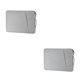 thumbnail image 1 of Tholdsy Bolsa de transporte Universal a prueba de arañazos para ordenador portátil, funda protectora de poliéster para ordenador portátil, Gris 14 pulgadas 2piezas, 1 of 6