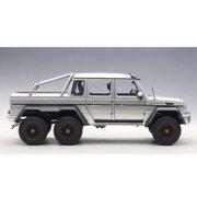 Mercedes G63 AMG 6X6 Silver 1 18 Model Car by Autoart