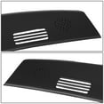 thumbnail image 5 of DNA Motoring For 02-05 Dodge Ram 1500 2500 3500 Defrost Dash Vent Grille Cover Overlay Black, 5 of 6