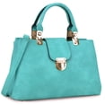thumbnail image 1 of Bolso Dasein, cartera con asa en la parte superior, turquesa, 1 of 6