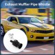 thumbnail image 3 of Silenciador de escape Turbo Sound Unique Bargains, silbato de tubo trasero L, fabricante de rugido para automóvil y motocicleta, aluminio negro, 1 juego, 3 of 7