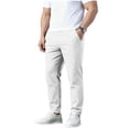 thumbnail image 4 of Cargo Pants for Men High Stretch Multi-Pockets Cargo Pant Breathable Lightweight Men's Chino Pants Casual Elastic Waist, 4 of 8