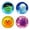 🔥 4 pcs & Free Random 1 - Total 5 🎁, variant on WWC Halloween Stress Balls, Soft Glitter TPR Squeeze Toys, Cute Halloween Decor Fidget Squeeze Toys for Kids, Teen Boys Girls Halloween Party Favor