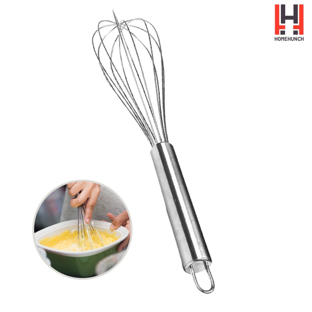 HomeHunch Metal Whisk Stainless Steel Metal Whisks for Cooking Whisk