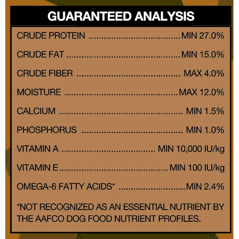 Ol roy high top protein dog food