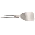 thumbnail image 1 of Folding Cooking Spatula, Compact Durable Stainless Steel Lightweight Thickened Latch Design High Temperature  Folding Food Spatula  For Outdoor Rice Spoon,Spatula, 1 of 8