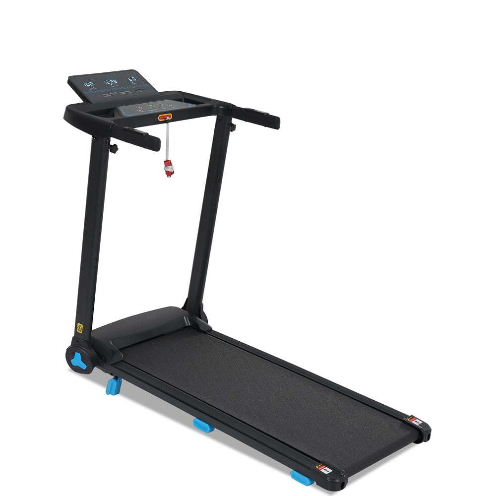 YDSM 3.0HP Quiet Foldable Treadmills for Home, 10.0MPH 300 LBS Weight Capacity Home Exercise Equipment Treadmills with Heart Rate Sensors,Type C & USB Charge Station ,Bluetooth