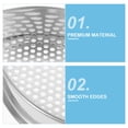 thumbnail image 3 of LOLIPPYY Outdoor Stainless Steel Soil Sifter with Mesh Screen Lightweight and Portable, 3 of 8
