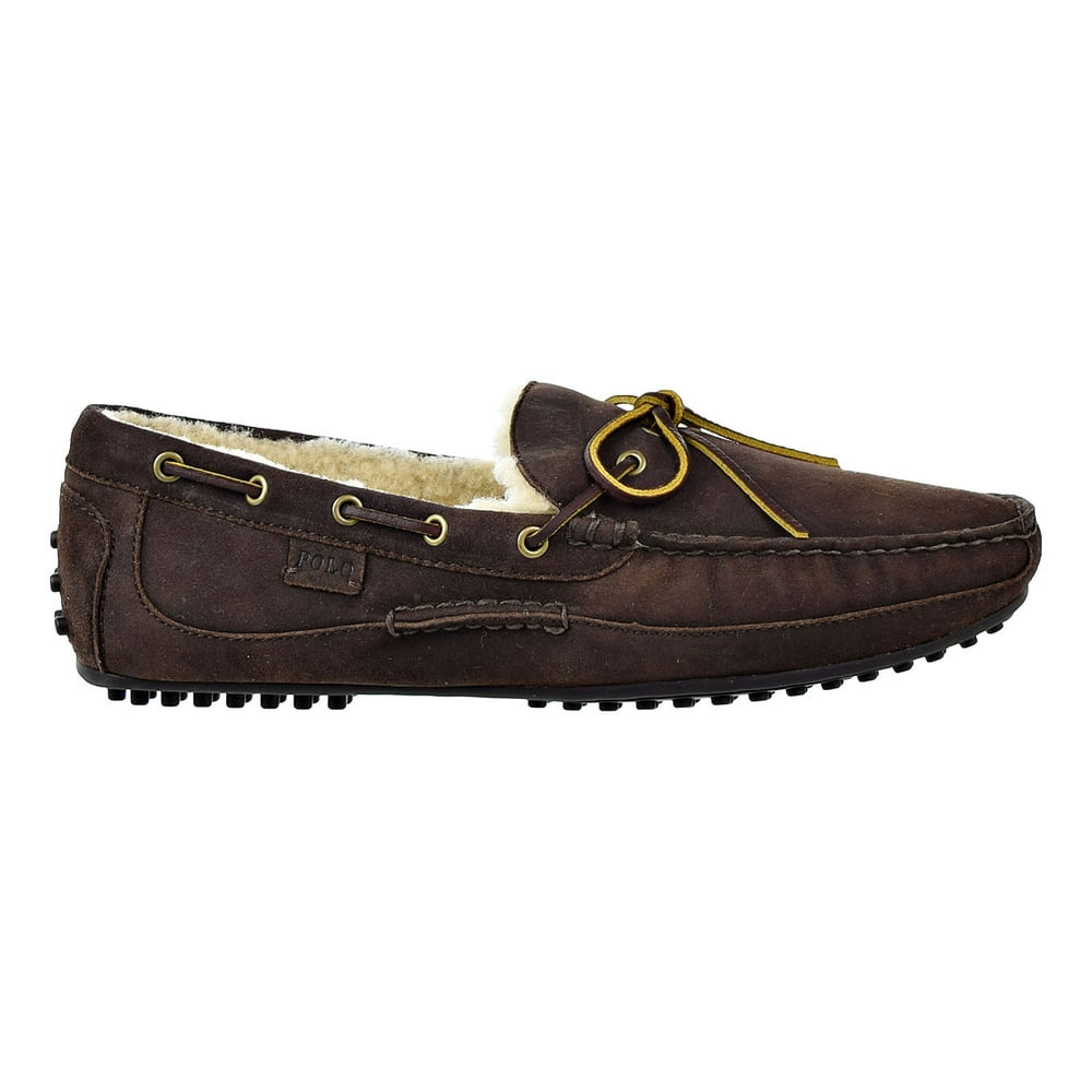 ralph lauren suede loafers men