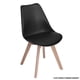 thumbnail image 1 of Silla Frankfurt Negra OIKO Muebles Para Bar, Cafetería, Restaurante, Oficina, 1 of 2