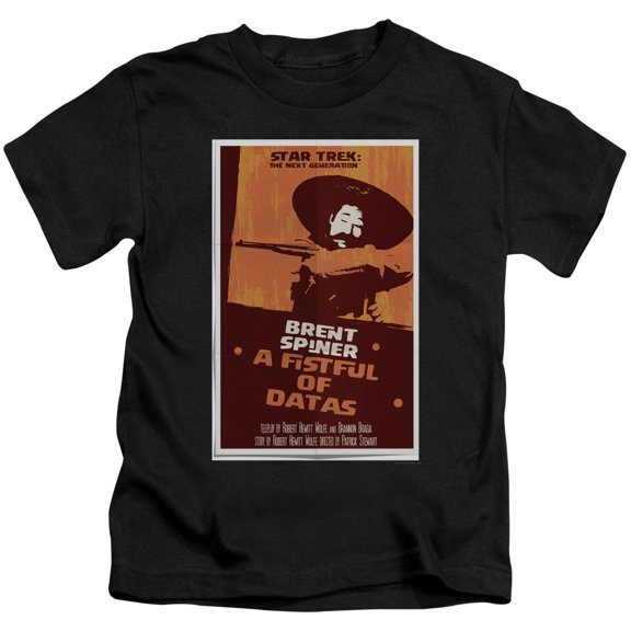 Star Trek Tng Season 6 Episode 8 Youth 18/1 T-Shirt Black