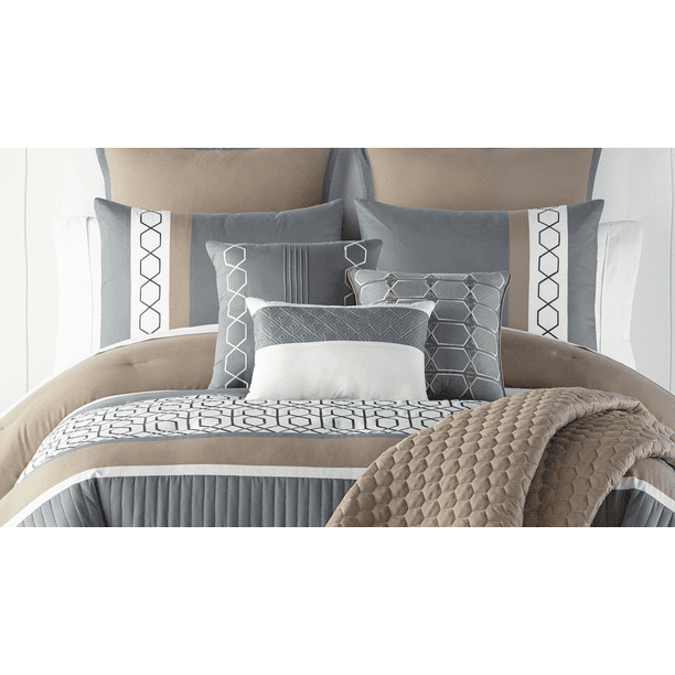 Blue Taupe Bedding Bedding Design Ideas