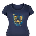 thumbnail image 3 of Marvel Guardians of the Galaxy - Graffiti Logo - Maternity Scoop Neck Graphic T-Shirt, 3 of 5
