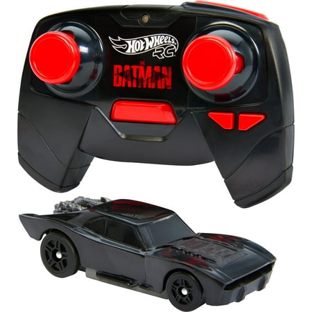 Hot Wheels RC 1:64 Scale The Batman Batmobile, Remote-Controlled Car for Kids 5 & Up