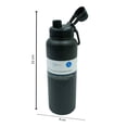 thumbnail image 3 of Botella Mainstays de Acero Inoxidable Tapa Anti Derrames 1.18 Litros, 3 of 4