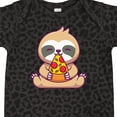 thumbnail image 4 of Inktastic Sloth Pizza Boys or Girls Baby Bodysuit, 4 of 5