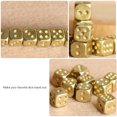 thumbnail image 2 of EeaseCA 2Pcs Brass Dice Pure Copper Dice Bar Supplies Playing Game Tool (Random Style), 2 of 7
