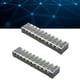thumbnail image 3 of Regleta De Terminales, Bloque De Terminales 600V 35A Cableado Fácil 2 Piezas TB De Doble Fija Para Distribución De Túneles Para Puentes, 3 of 7