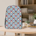 thumbnail image 5 of Rocae Snowflake Christmas gnome for 16inch Clear Backpack Transparent School Backpack for Women Men, Capacity Clear Bag for College, Travel, 5 of 7
