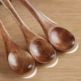 thumbnail image 4 of Small Wooden Spoons, 6Pcs Teaspoon for Cooking Condiments Spoon, Mini Daily Use, 4 of 5