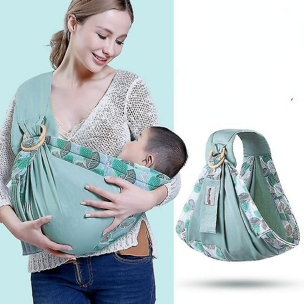 Portaequipajes para bebes portabebes para recien nacidos portabebes de doble uso portabebes de tela para lactancia materna de hasta 130 libras 0 36 meses kaili Sencillez Walmart en linea