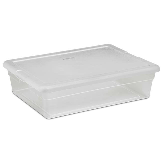 Sterilite 28 Quart Clear Storage Box 16558010 - Walmart.com