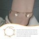 thumbnail image 2 of Tobilleras Ajustable Jumpingount Oro Plata Mariposas Colgante AP010425-01, 2 of 6