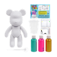 thumbnail image 4 of Pour Palz 9” Bear, Golden Dream, DIY Paint & Pour Craft Kit for Kids Ages 5+, 4 of 9