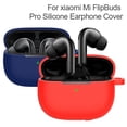 thumbnail image 3 of Oliegs Heated Blanket For Xiaomi Mi Flipbuds Pro Earphone Silicone Protective Case With Key Ring Chocolate, 3 of 4