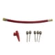 thumbnail image 4 of 2x Manguera de extensión de bomba de Tubo extensor Tubo de válvula de 16 cm, agujas de inflado, boquilla de de aire Zulema Manguera de extensión de bomba, 4 of 8