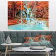 thumbnail image 1 of Rainforest Cascade Loas - Impression sur Toile Photographie de Paysage, 1 of 3