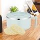 thumbnail image 4 of Fiambrera de acero inoxidable 304 1000ml Sunnimix contenedor de almuerzo verde, 4 of 8