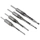thumbnail image 2 of Juego de 4 brocas para agujeros cuadrados, juego de herramientas de perforación de madera y acero para rodamientos de carpintería, 6 y 9,5mm, 2 of 8