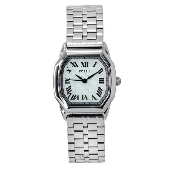 Fossil Harlow Stainless Steel Cream Dial Quartz ES5363 Women's Watch