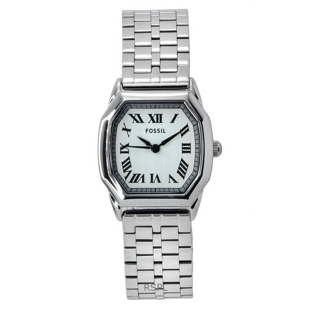 Fossil Harlow Stainless Steel Cream Dial Quartz ES5363 Women's Watch